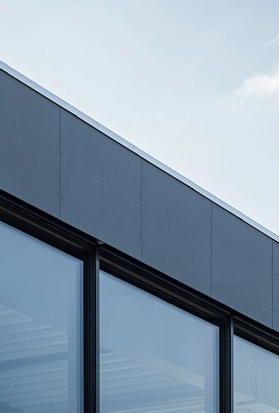 Plan rapproché d'un toit